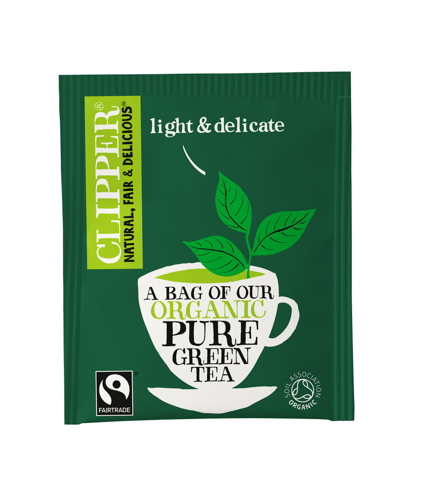 Clipper Teas introduces new fully recyclable tea bag envelopes